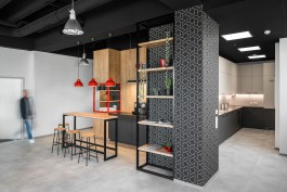 Innenarchitektur Office Coffee Bar und Küche 